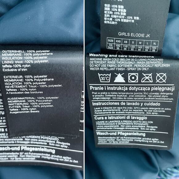 Burton Dryride Elodie diamond check plaid ski snowboard jacket coat size XL (18) - Picture 7 of 9